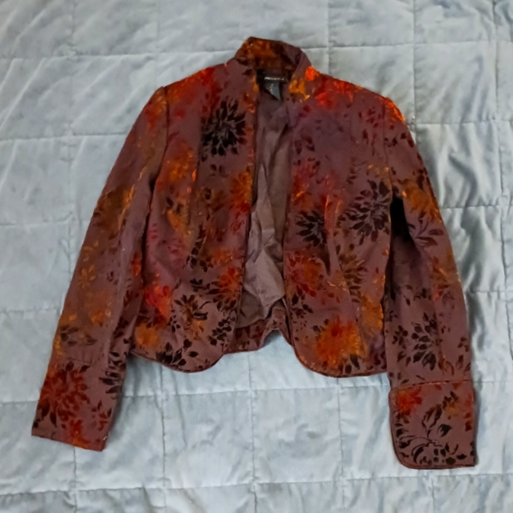 Brown Size 6 Grace Dane Lewis Jacket